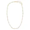 Multi Pearl Beaded Chain Necklace sold by Adina Eden's