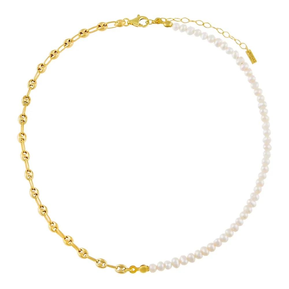 Mariner X Freshwater Pearl Choker sold by Adina Eden's product image thumbnail 3