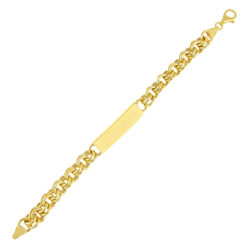 Hollow Rolo Bar Chain Bracelet sold by Adina Eden's