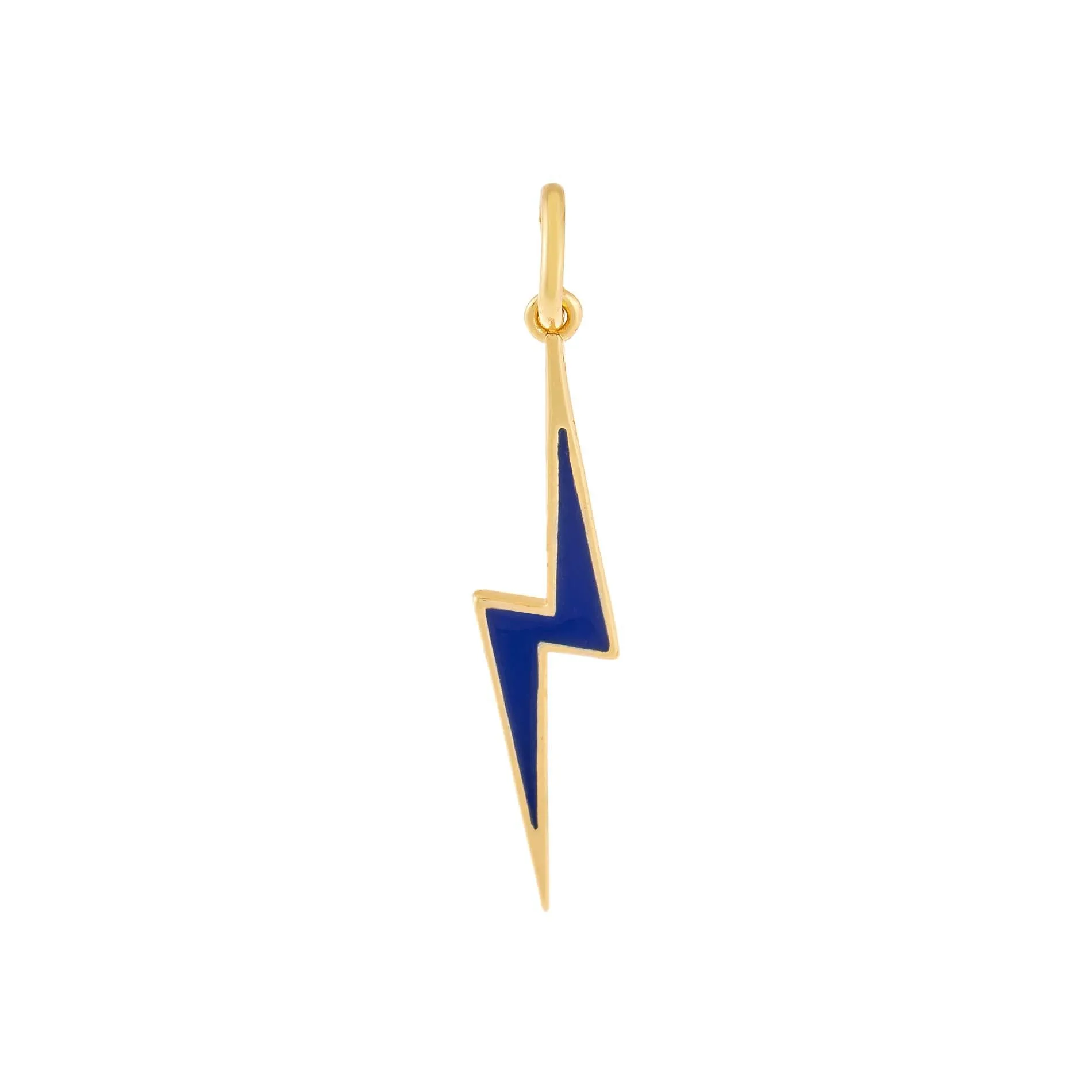 Enamel Lightning Bolt Charm sold by Adina Eden's product image thumbnail 5