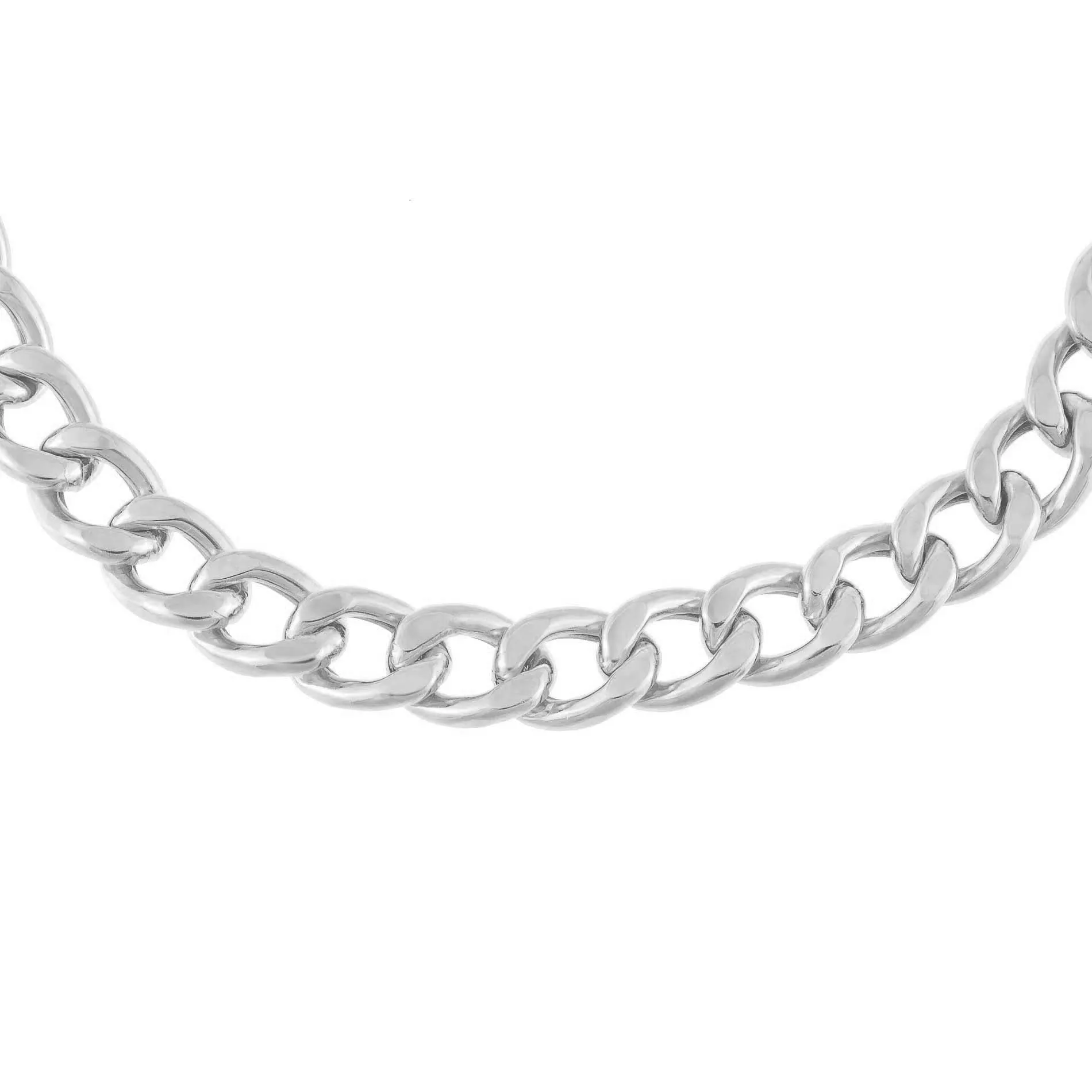 Hollow Chunky Curb Chain Choker sold by Adina Eden's product image thumbnail 4