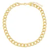 Hollow Chunky Curb Chain Choker sold by Adina Eden's