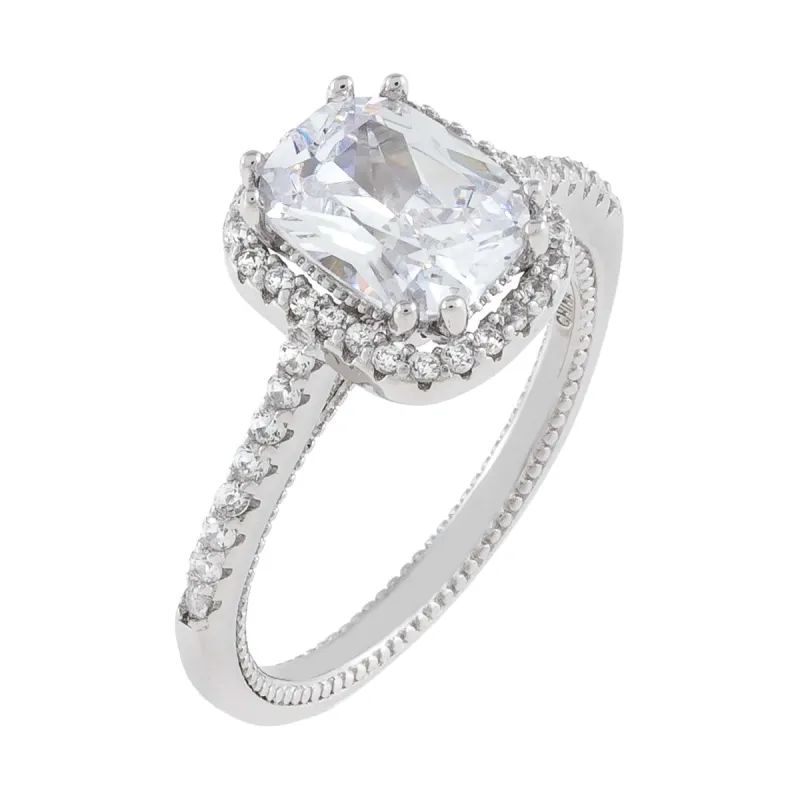 Pavé Halo Travel Ring sold by Adina Eden's