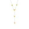 The Adina Eden Butterfly Lariat Necklace sold by Adina Eden's