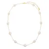 Large Pearl Chain Necklace sold by Adina Eden's