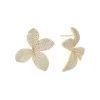 Pavé Fancy On The Ear Stud Earring sold by Adina Eden's