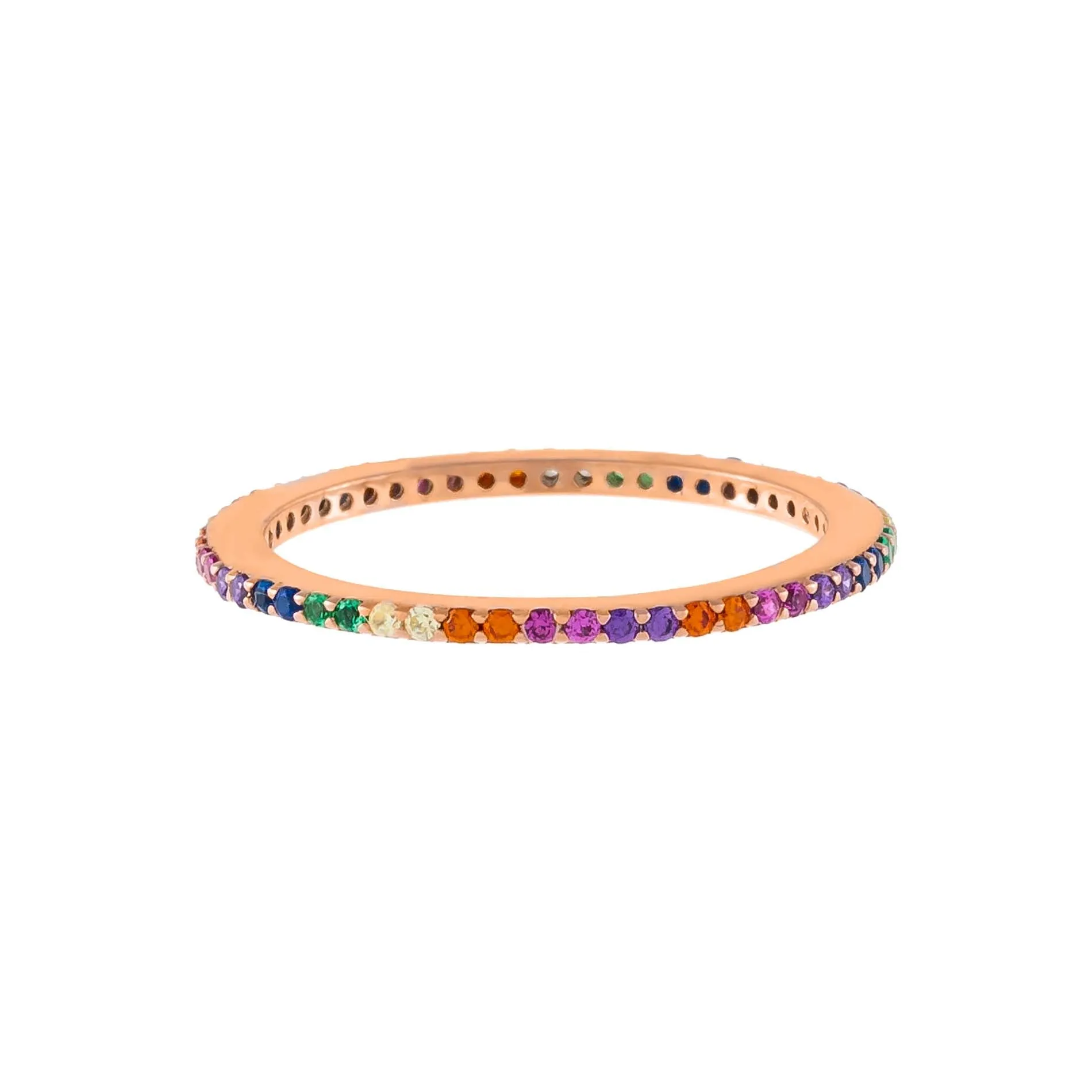 Thin Rainbow Ring sold by Adina Eden's product image thumbnail 3