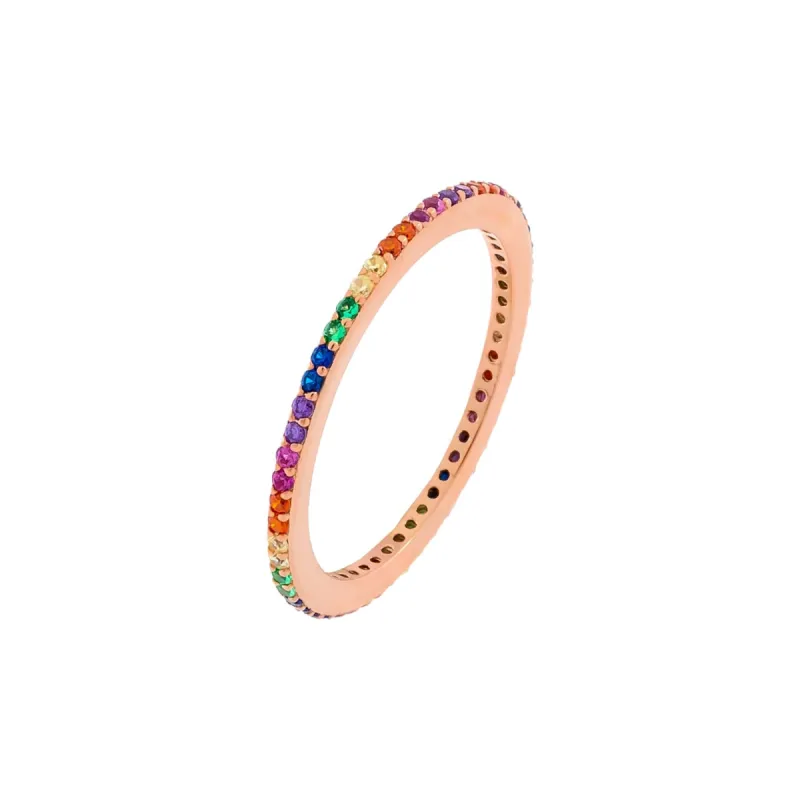 Thin Rainbow Ring sold by Adina Eden's