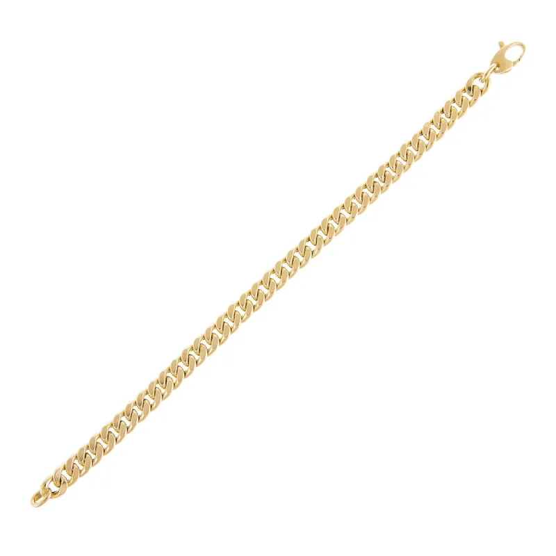 Miami Cuban Link Bracelet 14K sold by Adina Eden's