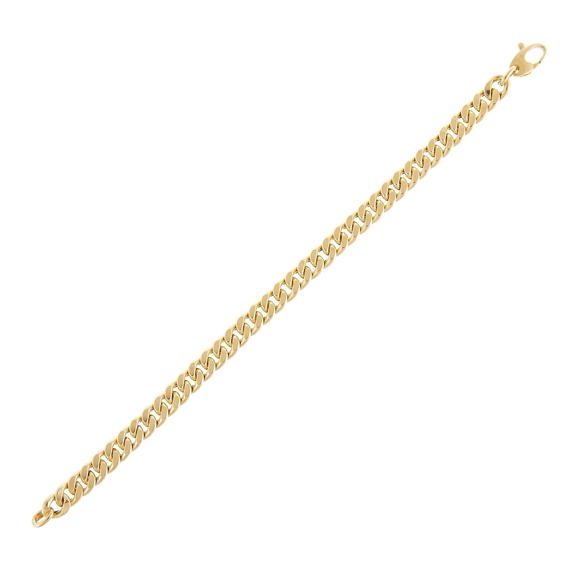 Miami Cuban Link Bracelet 14K sold by Adina Eden's