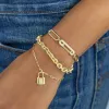 Pavé Circular Link Bracelet sold by Adina Eden's