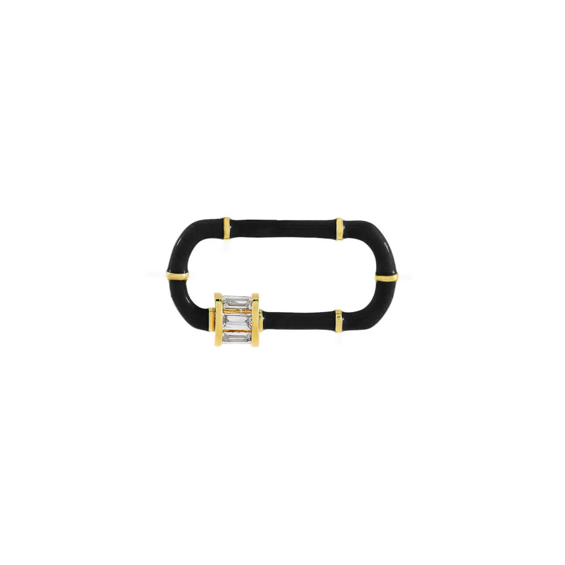 Enamel Baguette Toggle Charm sold by Adina Eden's product image thumbnail 5