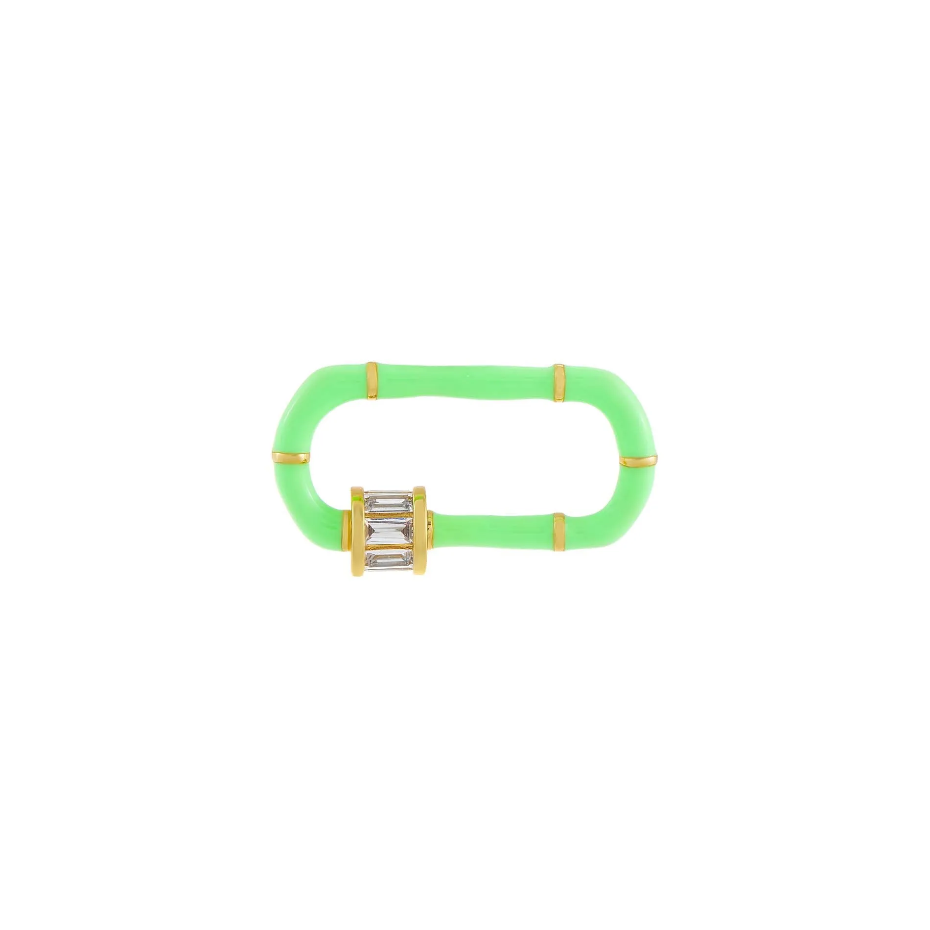 Enamel Baguette Toggle Charm sold by Adina Eden's product image thumbnail 2