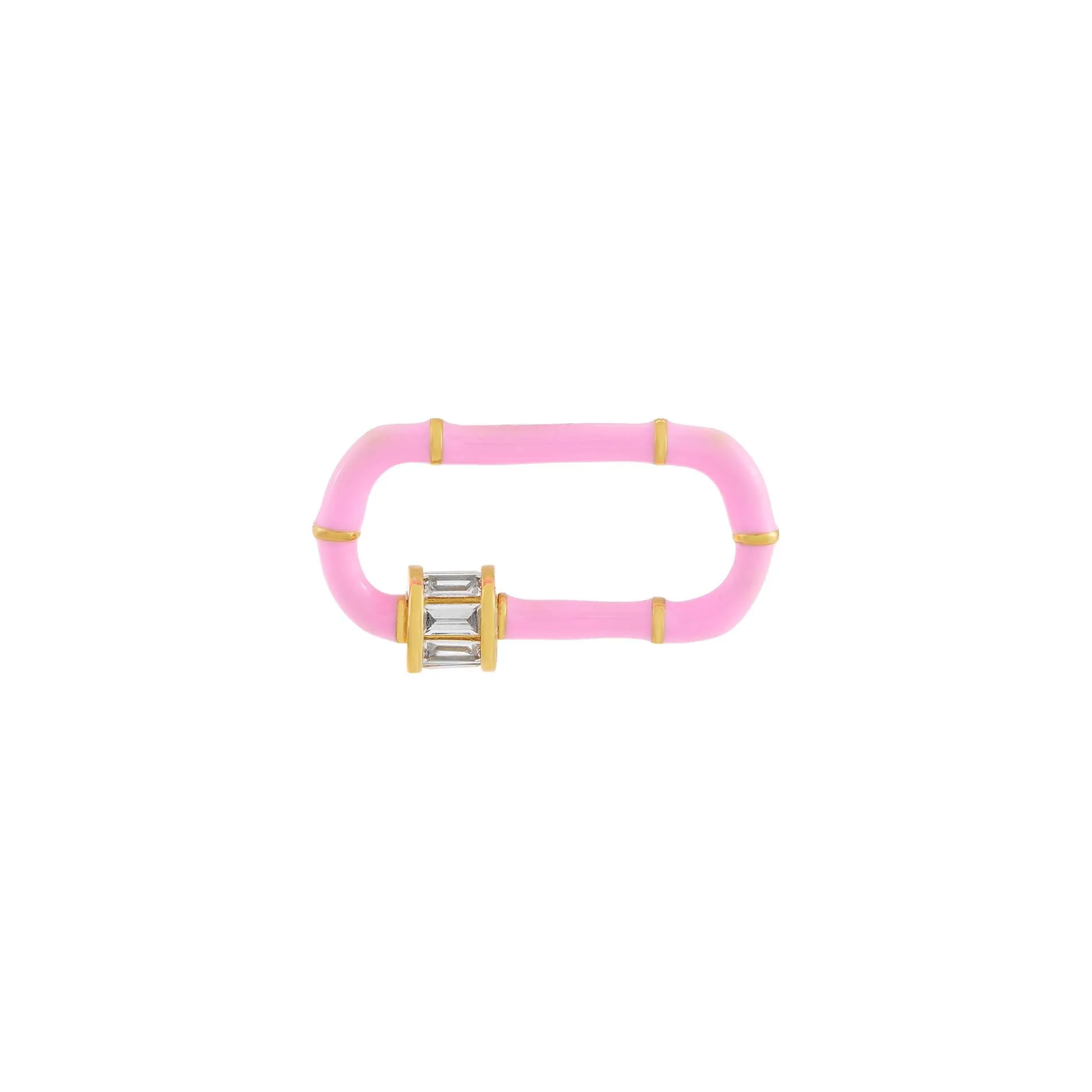 Enamel Baguette Toggle Charm sold by Adina Eden's