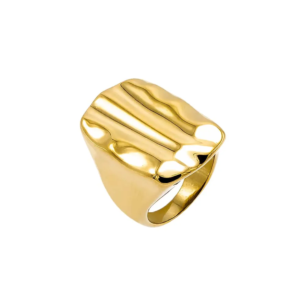 Solid Jumbo Statement Ring sold by Adina Eden's