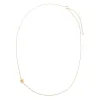 Diamond Sideway Star Necklace 14K sold by Adina Eden's