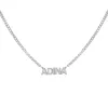 Mini Nameplate Choker sold by Adina Eden's