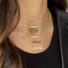 Mini Nameplate Choker sold by Adina Eden's