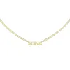 Mini Nameplate Choker sold by Adina Eden's