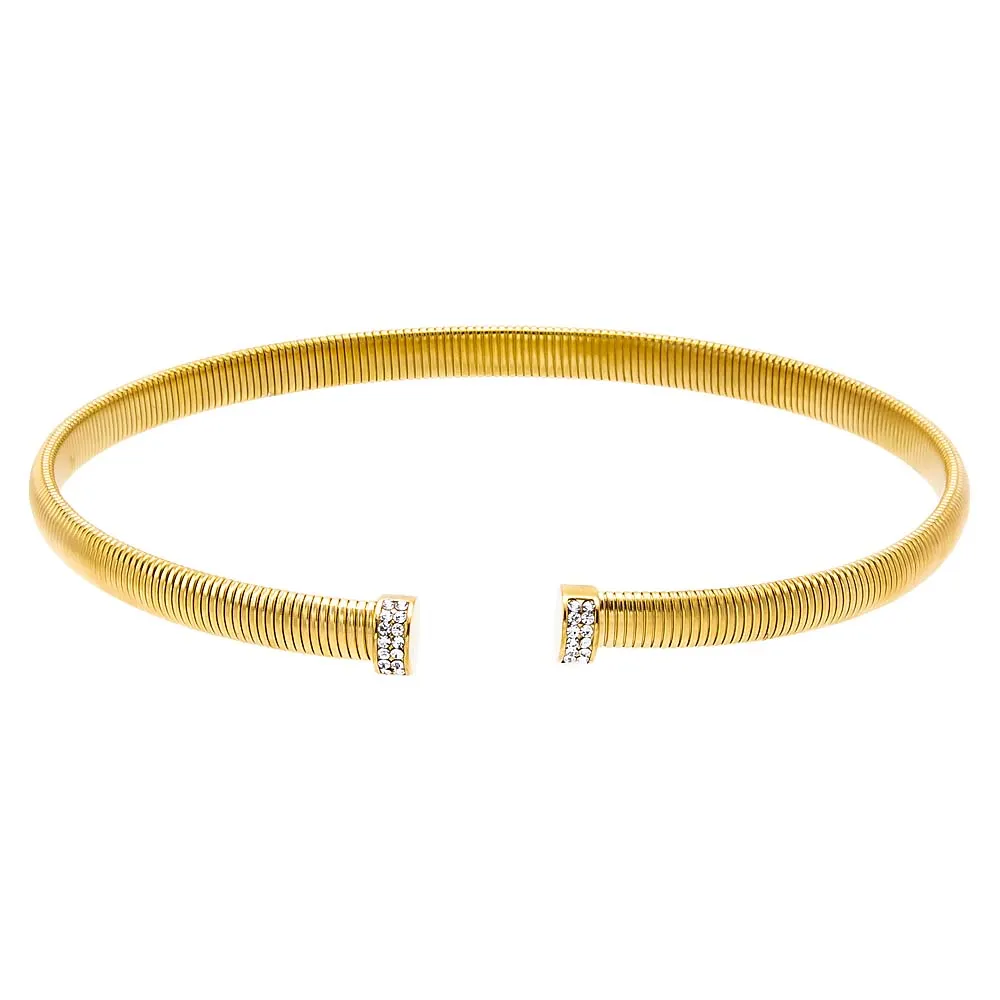 Pave Snake Open Claw Choker sold by Adina Eden's