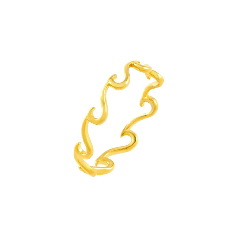 Wavey Ring made by Adina Eden's
