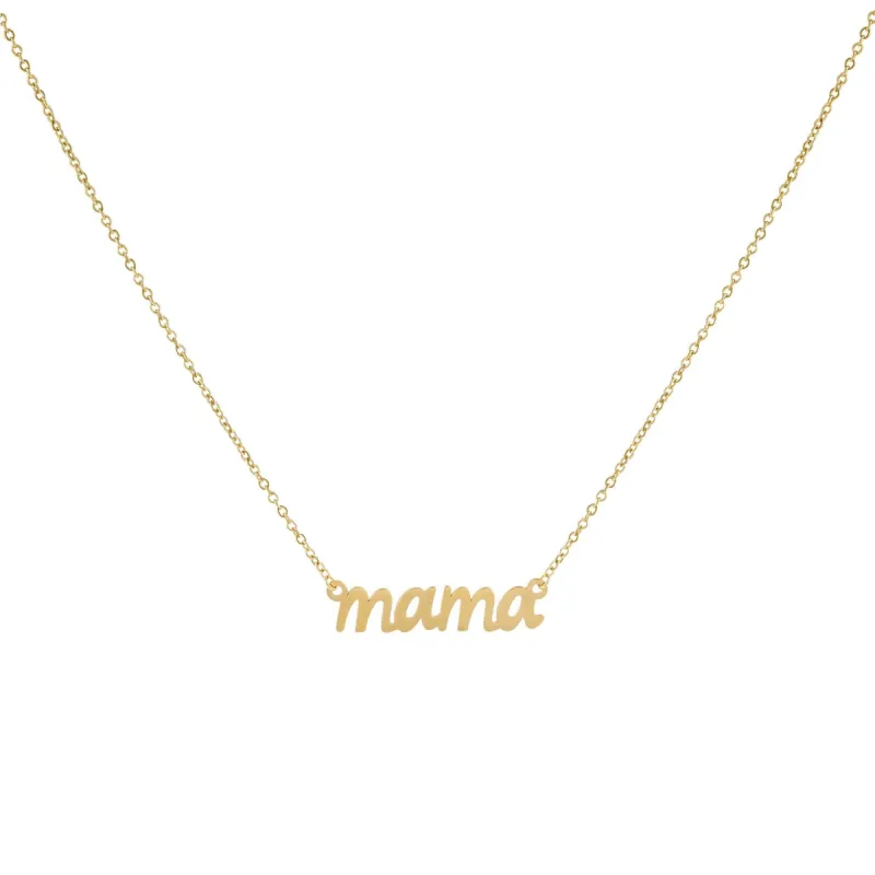 Mama Necklace 14K sold by Adina Eden's