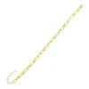 CZ Colored Oval Link Bracelet sold by Adina Eden's
