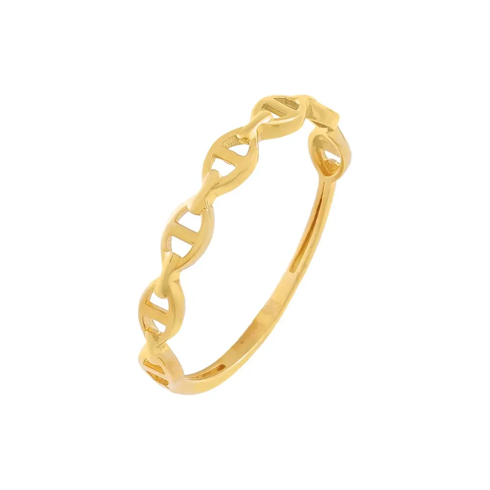 Mariner Link Ring 14k sold by Adina Eden's