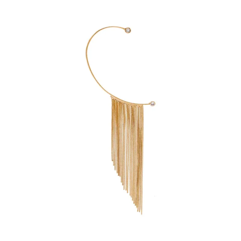 Fringe Chandelier Around The Ear Earring sold by Adina Eden's
