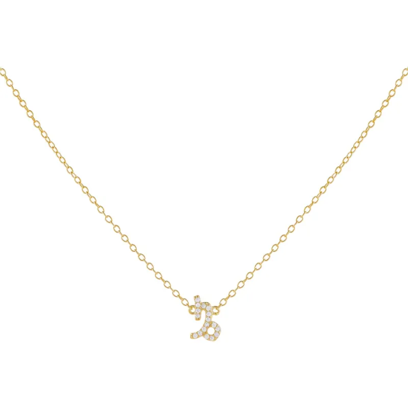 Pavé Zodiac Necklace sold by Adina Eden's