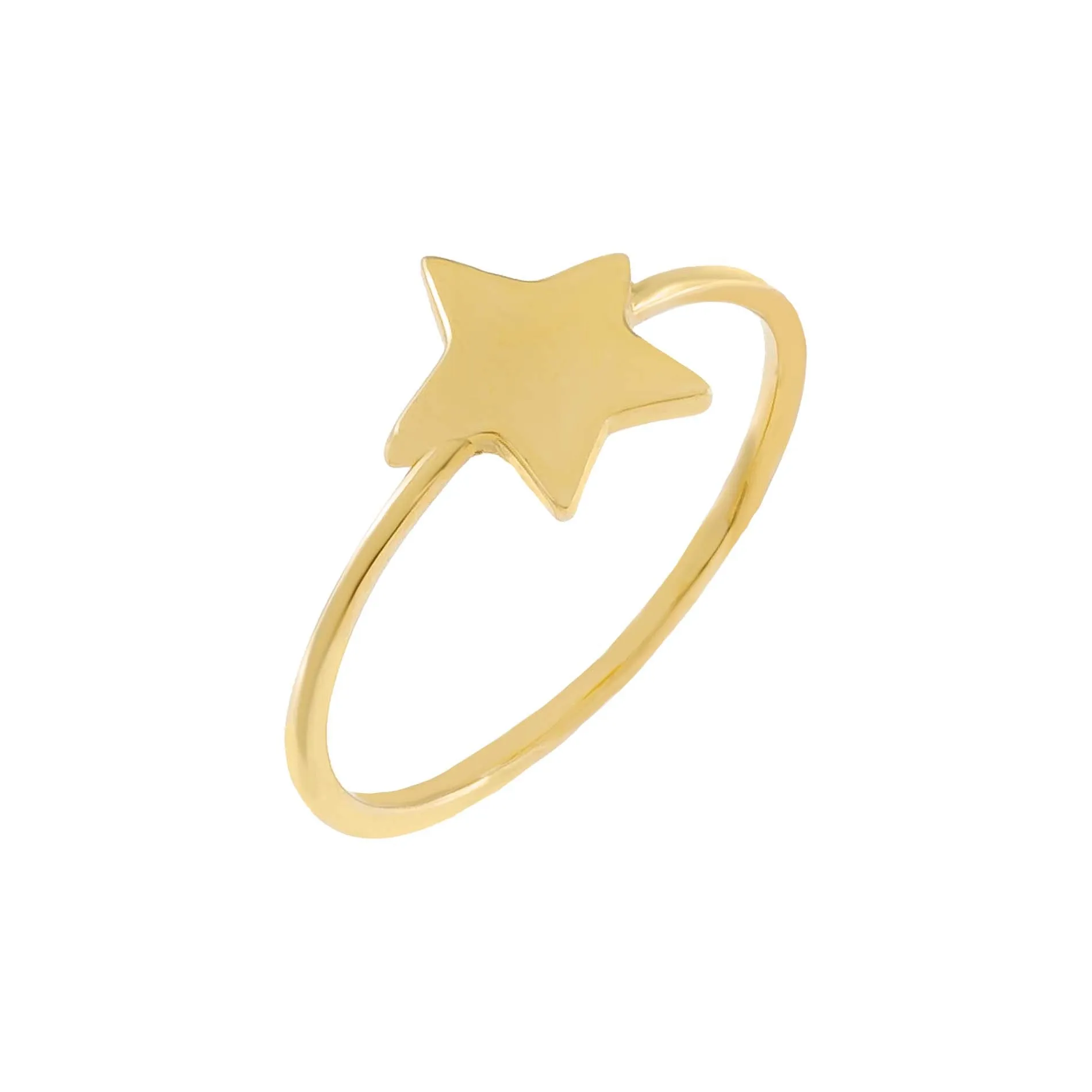 Star Ring 14K sold by Adina Eden's