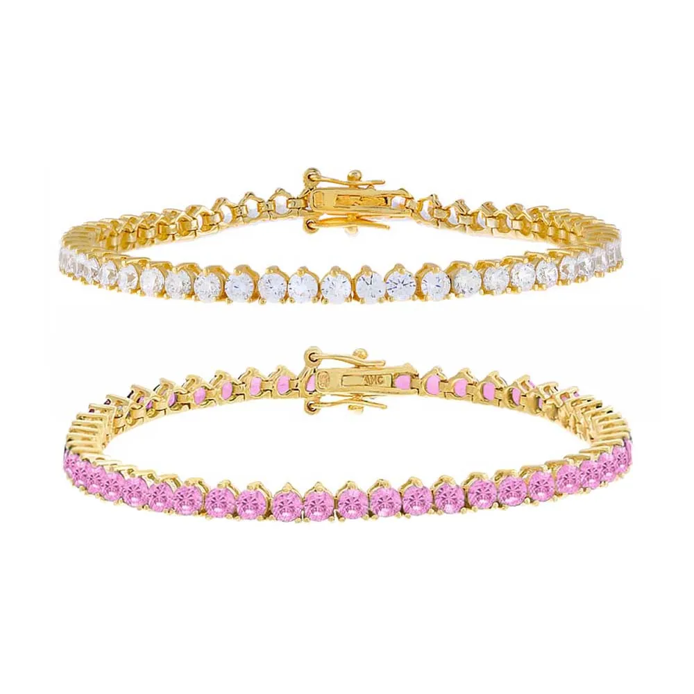 The Full Glitz Tennis Bracelet Combo Set sold by Adina Eden's product image thumbnail 4
