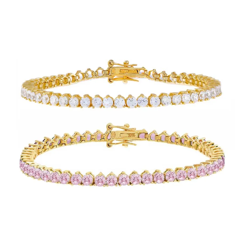 The Full Glitz Tennis Bracelet Combo Set sold by Adina Eden's