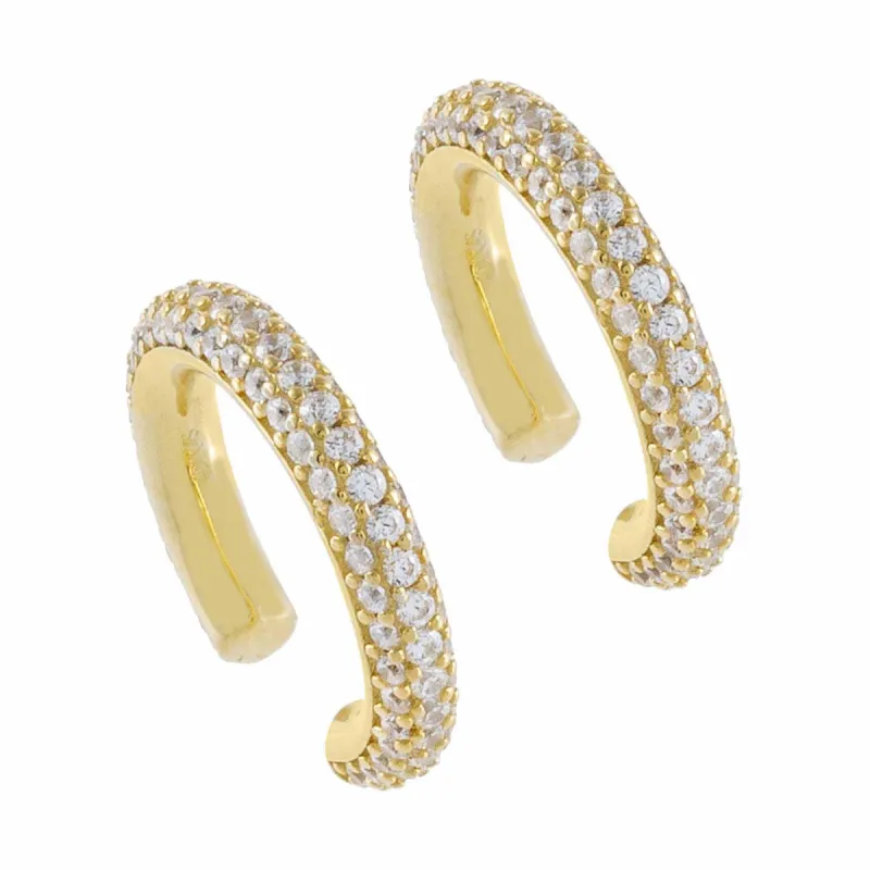 Pavé Ear Cuff Combo Set sold by Adina Eden's