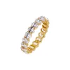Lab Grown Diamond Oval Eternity Band 14K sold by Adina Eden's