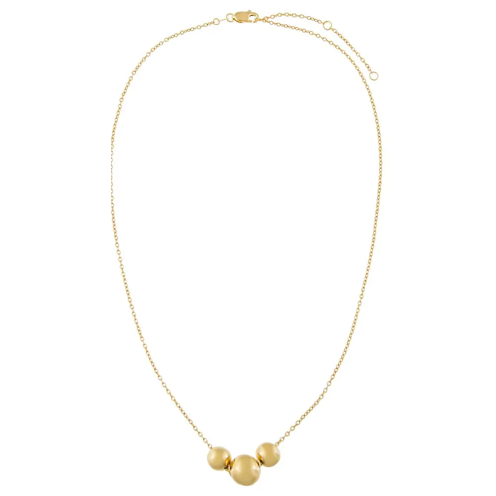 Sphere Necklace 14K sold by Adina Eden's product image thumbnail 3
