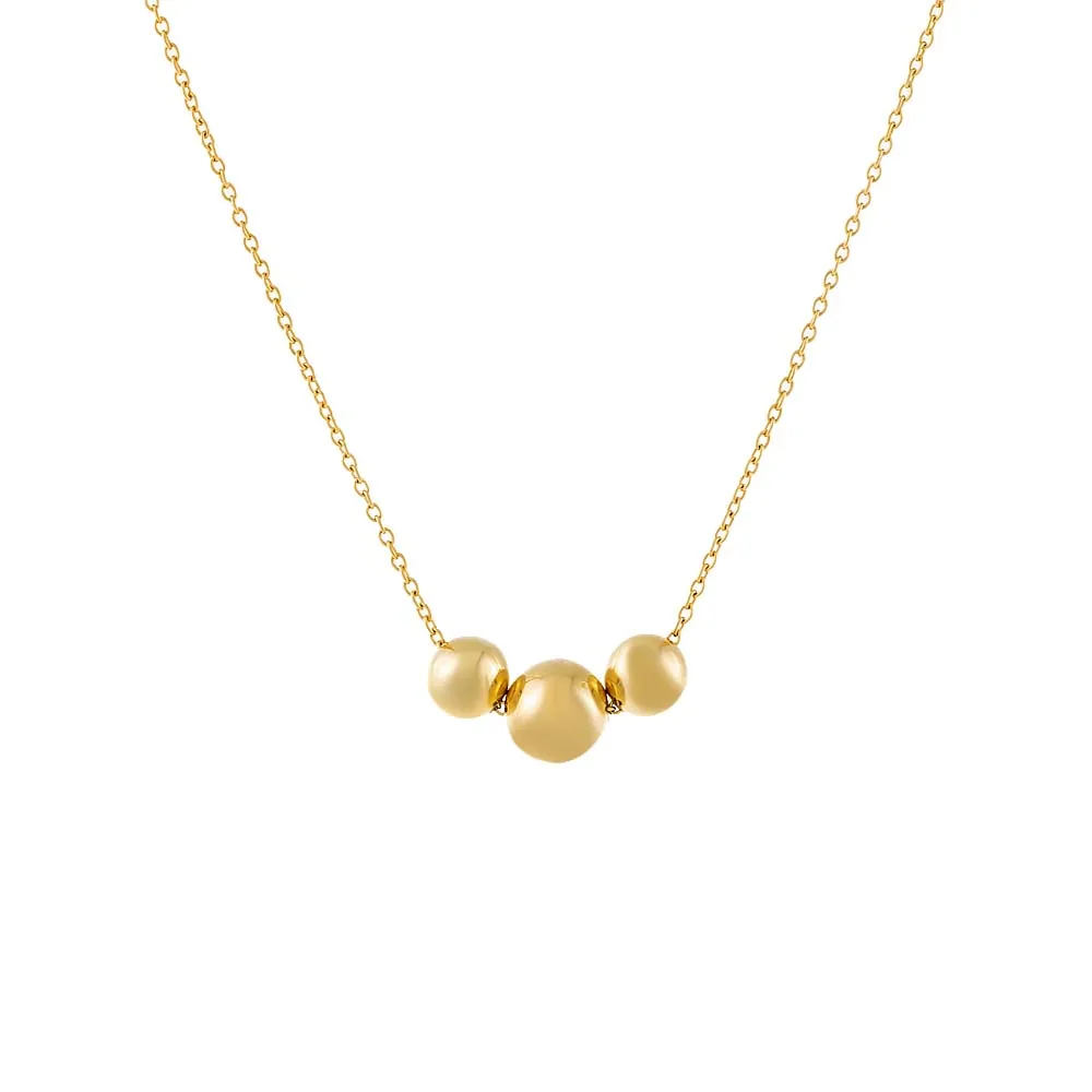 Sphere Necklace 14K sold by Adina Eden's