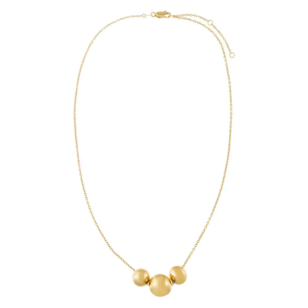 Sphere Necklace 14K sold by Adina Eden's product image thumbnail 5