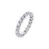 Lab Grown Diamond Round Eternity Band 14K sold by Adina Eden's