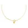 Solid Heart Toggle Necklace sold by Adina Eden's