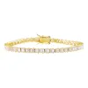 Scattered Baguette Tennis Bracelet sold by Adina Eden's