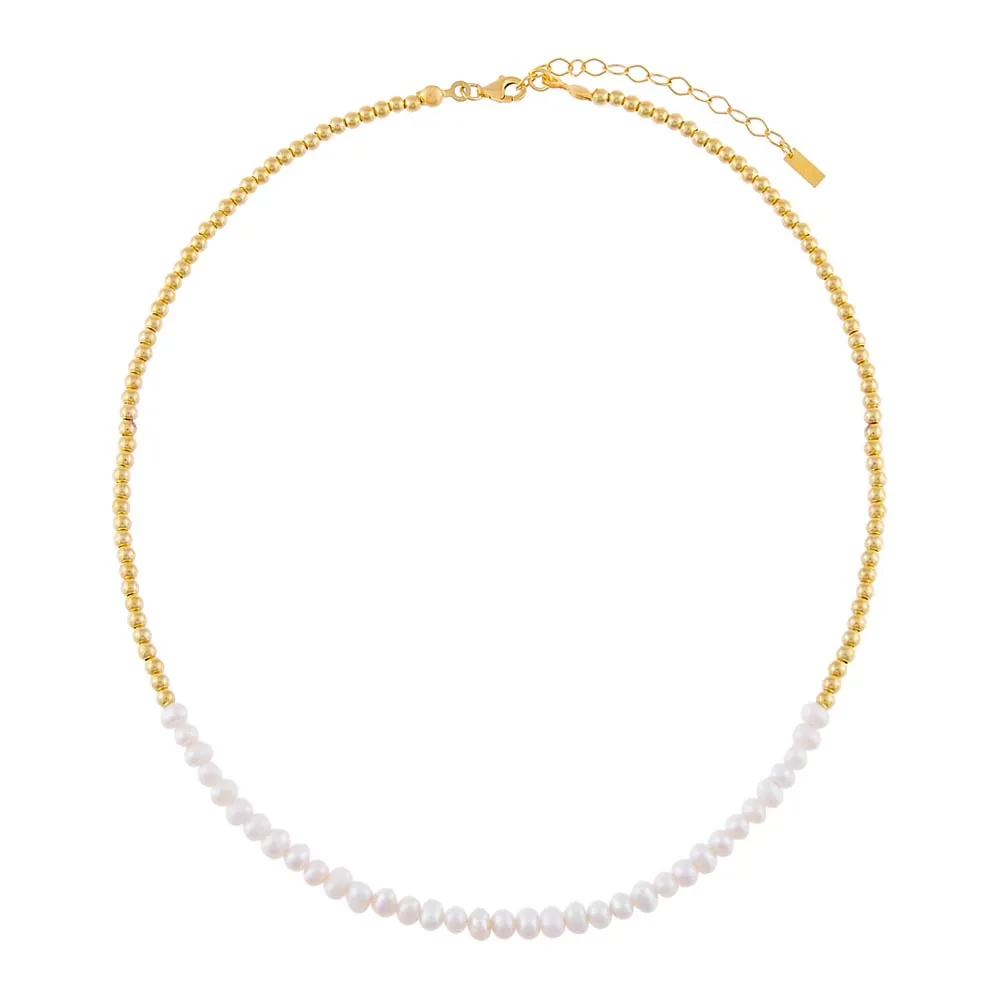 Pearl Beaded Necklace sold by Adina Eden's product image thumbnail 3