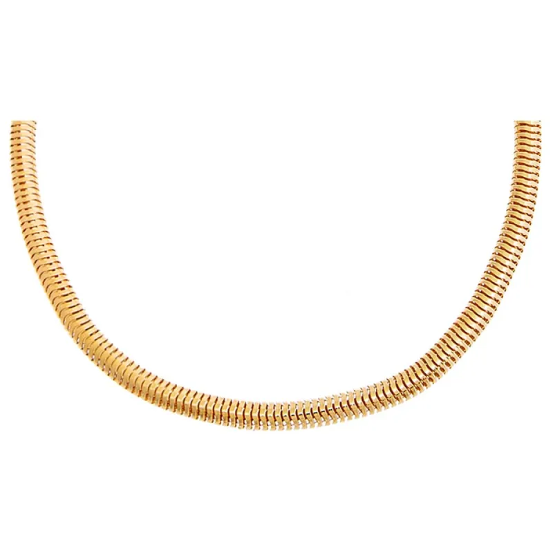 Vintage Chunky Snake Chain Necklace sold by Adina Eden's