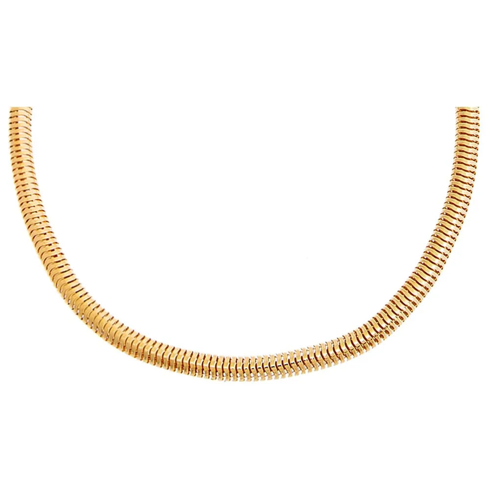 Vintage Chunky Snake Chain Necklace sold by Adina Eden's