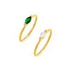 CZ Colored Marquise Ring Set sold by Adina Eden's
