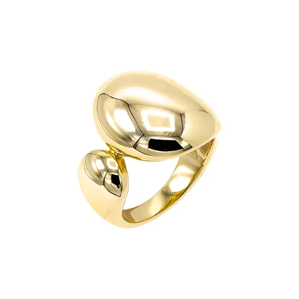 Solid Double Dome Chunky Ring sold by Adina Eden's