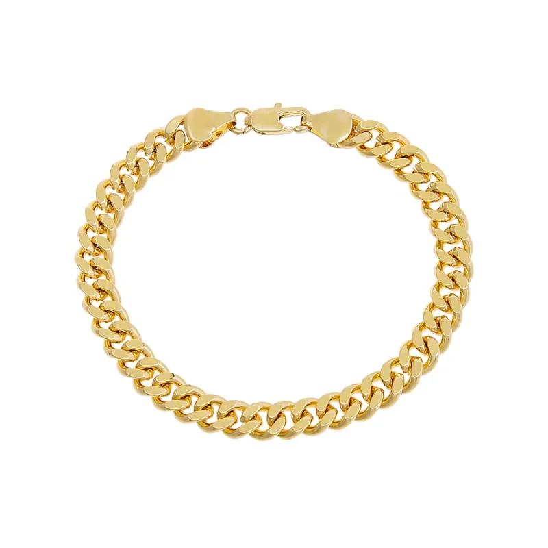 Medium Cuban Link Bracelet sold by Adina Eden's