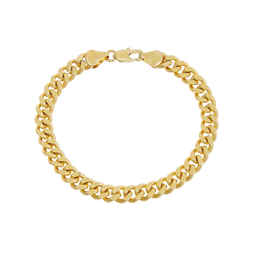 Medium Cuban Link Bracelet sold by Adina Eden's