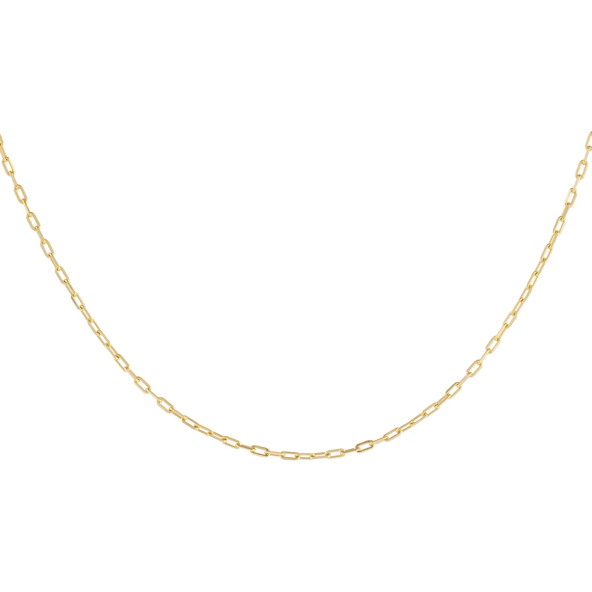 XS Link Chain Necklace 14K sold by Adina Eden's