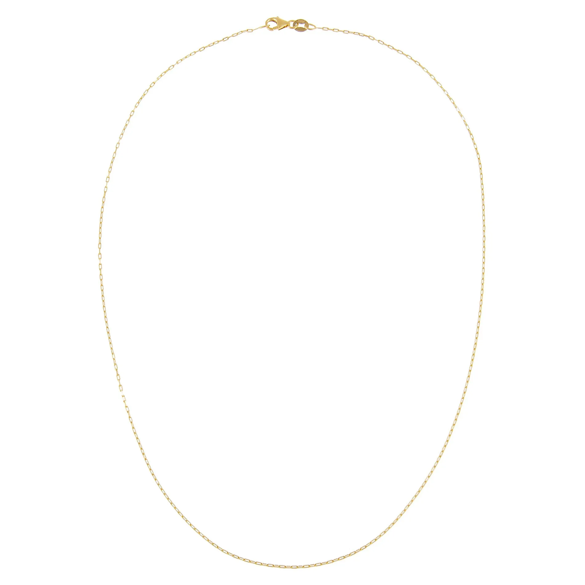 XS Link Chain Necklace 14K sold by Adina Eden's product image thumbnail 2